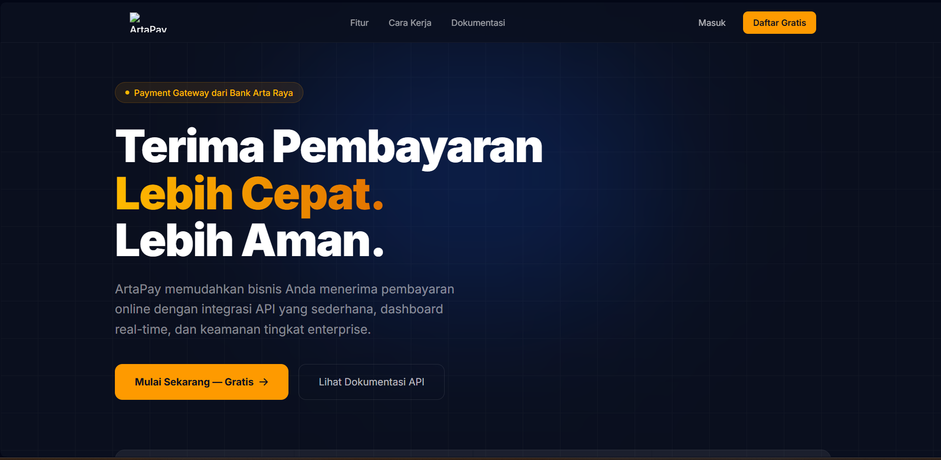 Arta-Pay Screenshot