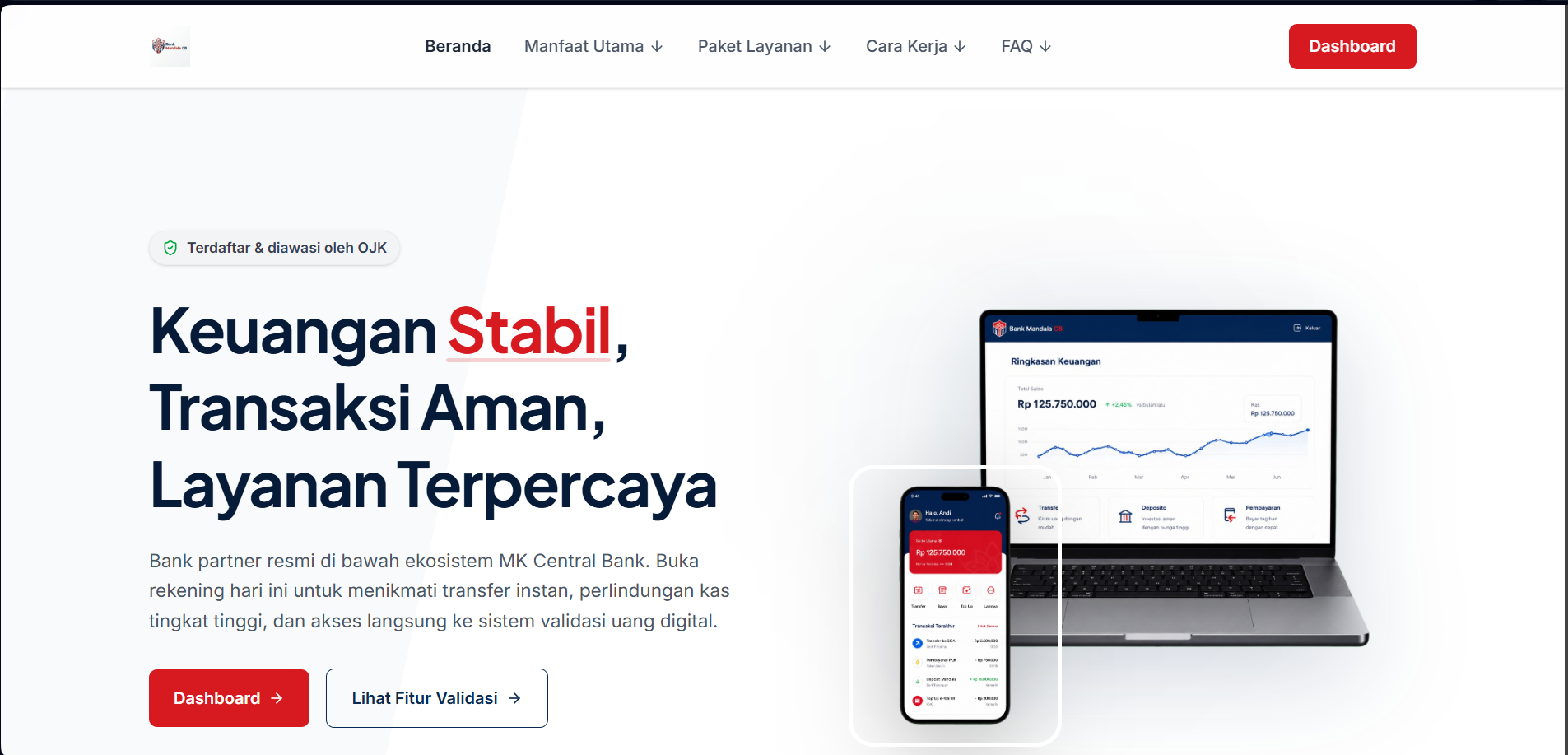 Bank Mandala Screenshot